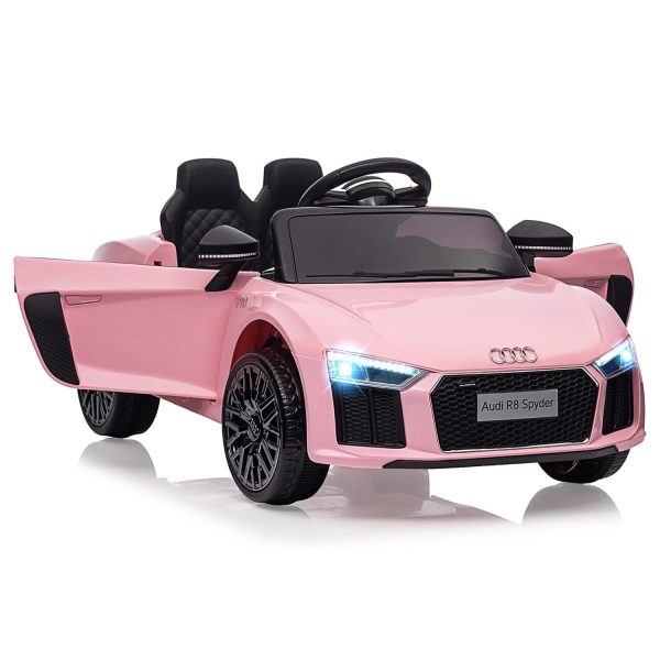 Auto Electrico Deportivo Niños Con Control Luces y Sonido V10
