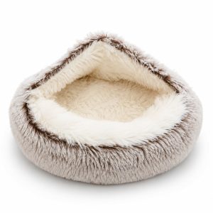 Cama Iglu Cueva Cálida Antideslizante Mascotas 39cm