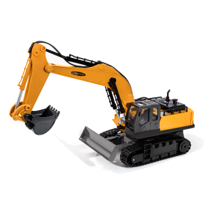 Excavadora De Aleación A Control Remoto Modelo 5018 Amarillo