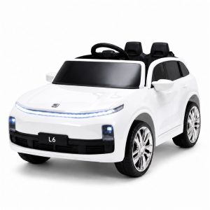 Auto Electrico Infantil Doble Asiento + Control Musica LED