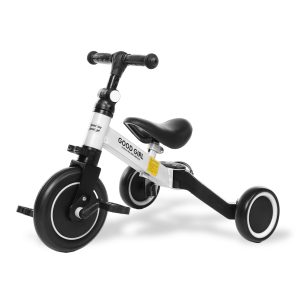 Triciclo Correpasillos Multiposiciones 3 En 1 Blanco