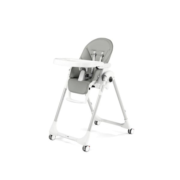 Silla De Comer Para Bebe Altura Ajustable Reclinable Gris