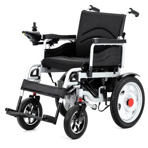 Silla De Ruedas Eléctrica Plegable Para Adulto Con Joystick