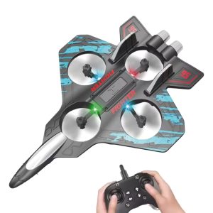 Avion Drone Niños Control Remoto Antigolpe Recargable