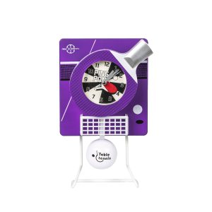 Reloj Despertador Inalámbrico Ping Pong Morado