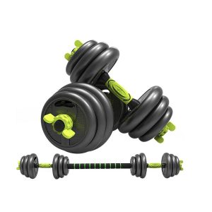 Set De Mancuernas 30 Kg Con Union Light Green