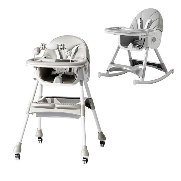 Silla Comer Mecedora 2 En 1 Bebe Reclinable Safe Baby