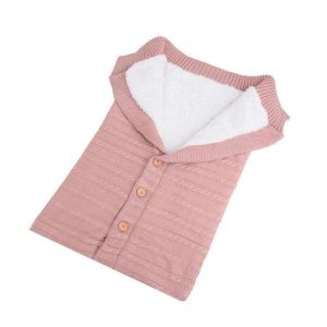 Saco De Dormir Manta para Bebe Recién Nacido Ultrasuave Rosa