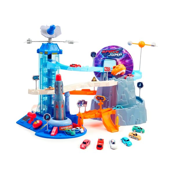 Juguete Pista De Auto Espacial Cohete Space Jump