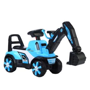 Andador Correpasillos Caminador Retroexcavadora Luz y Sonido Celeste