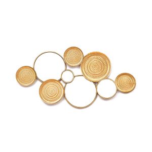 Adorno Espejo De Pared Decorativo Combinación de Discos
