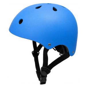 Casco Bicicleta Infantil Ajustable Seguridad Azul