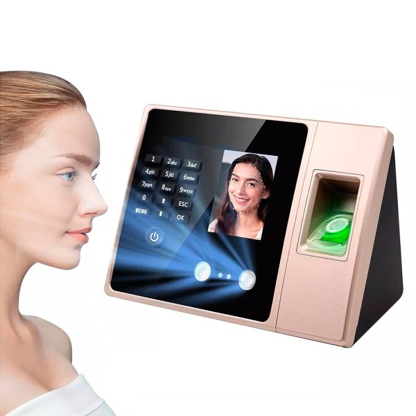 Reloj Control de Asistencia Biometrico Reconocimiento Facial y Huella