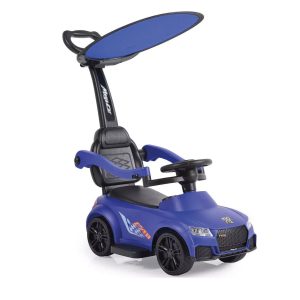Auto Correpasillo Con Mango Sombrilla Luces y Sonido