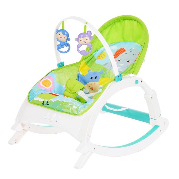 Silla Nido Mecedora Bebé Musical Vibratoria Plegable