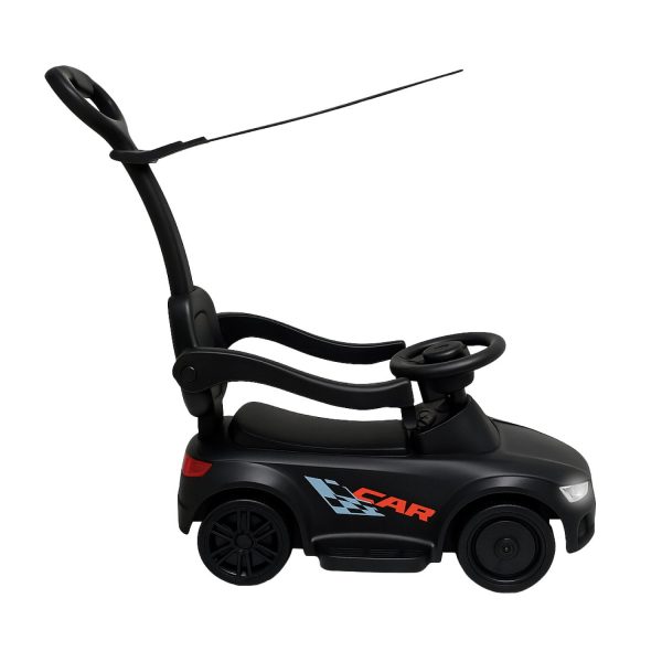 Auto Correpasillo Con Mango Sombrilla Luces Y Sonido