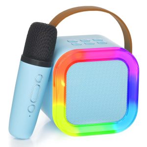 Mini Parlante  Karaoke con 1 Microfono