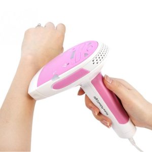 Depiladora Laser Ipl 3 En 1 Portátil 5 Niveles Rosado