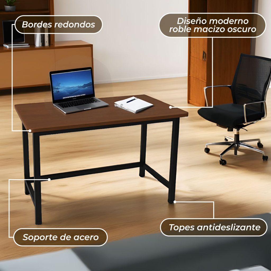 Escritorio Oficina Clasico Antideslizante 140 Cm – Mundo Online