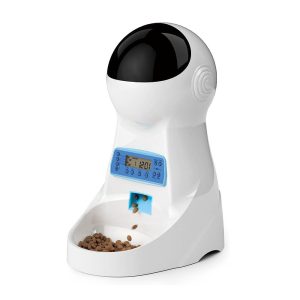 Dispensador Automatico Alimento Comida Mascota Con Audio